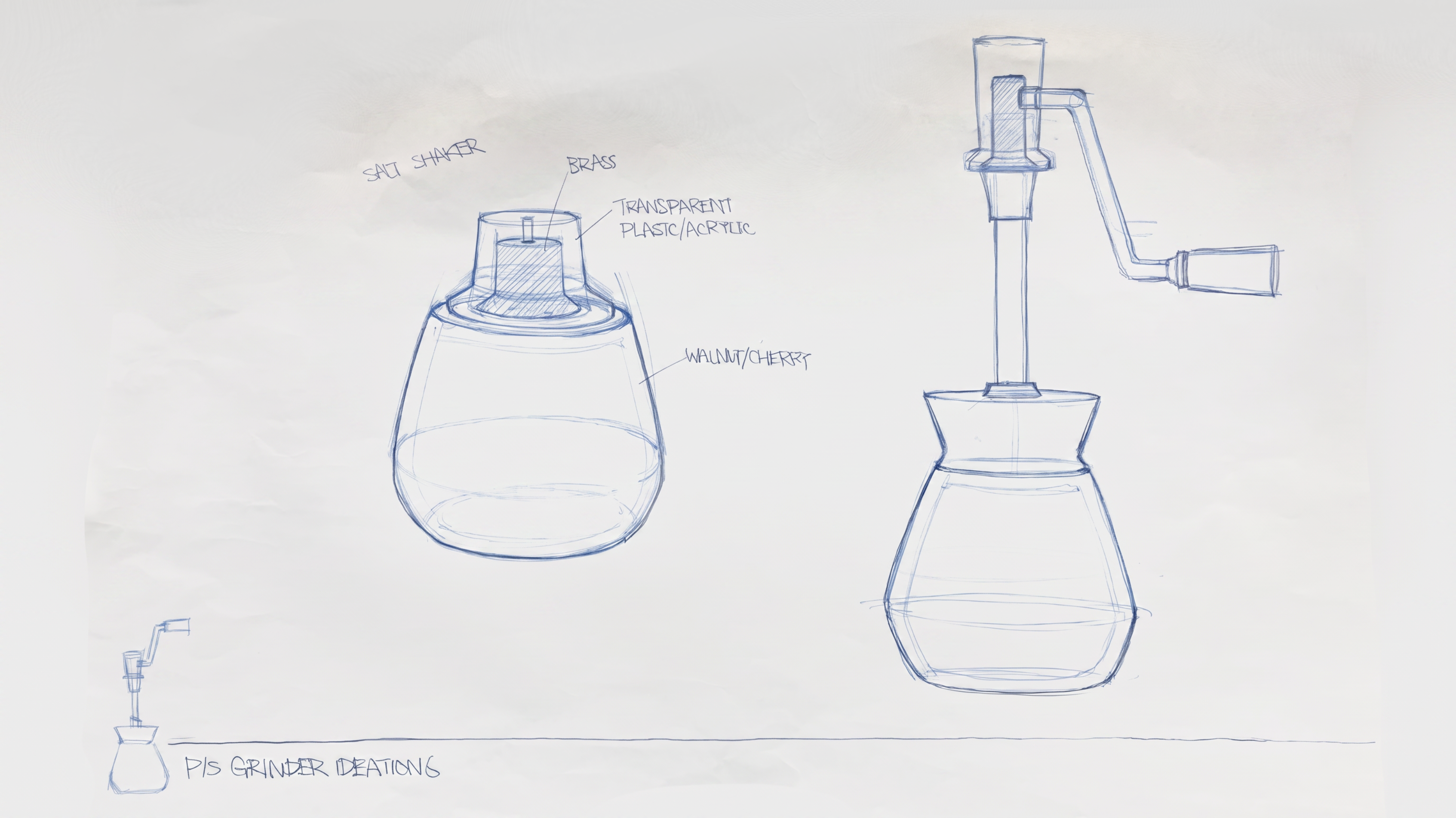 SHI grinder ideation sketch 2